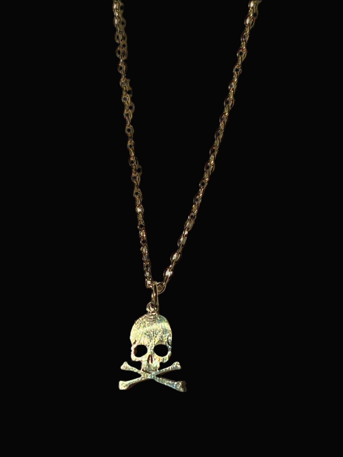 Skull & Crossbones Charm Necklace