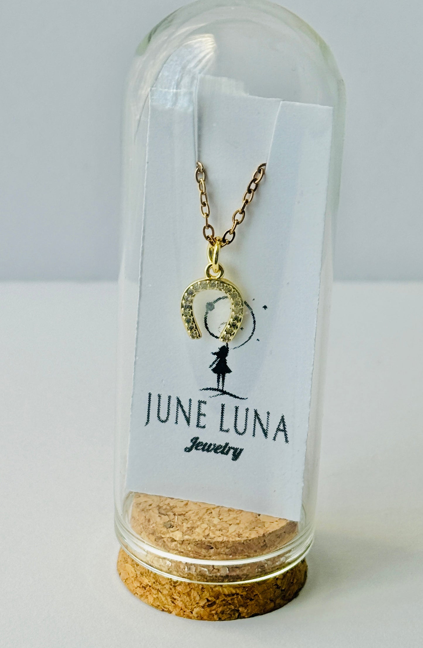 Horseshoe Charm Necklace