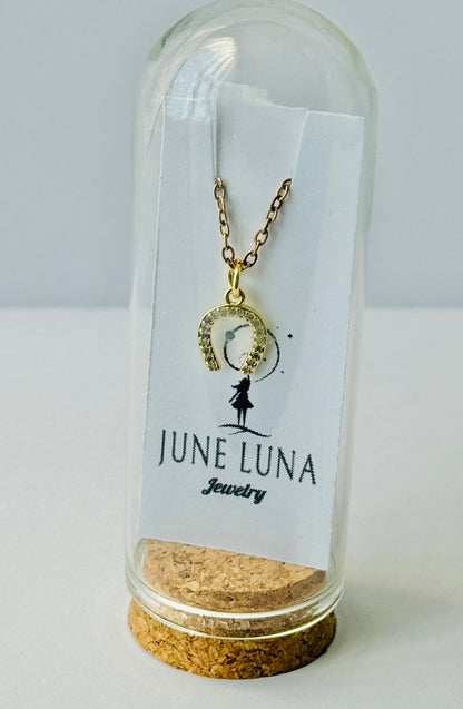 Horseshoe Charm Necklace