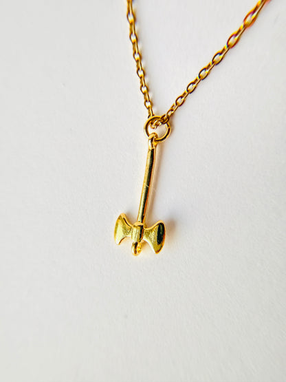 Axe Charm Necklace