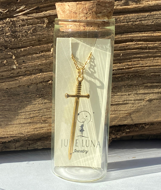 Sword Charm Necklace