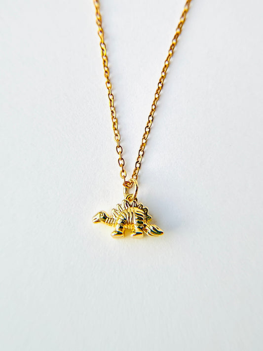 Stegosaurus Charm Necklace