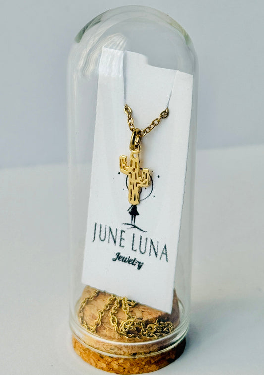 Cactus Charm Necklace