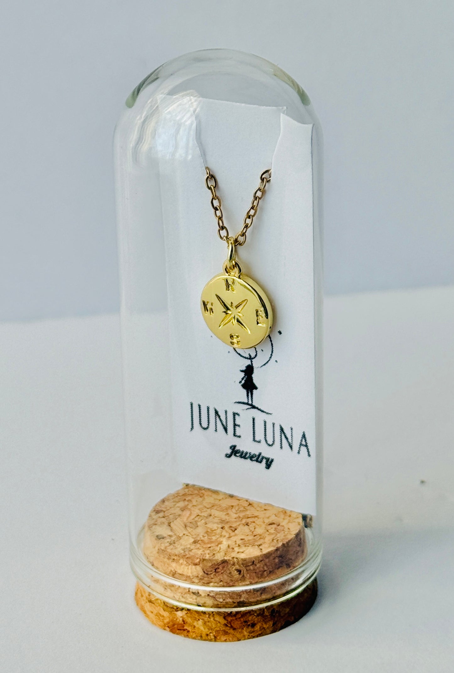 Compass Charm Necklace