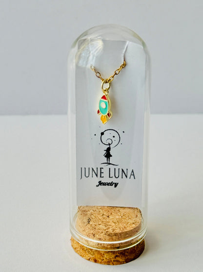 Rocket Charm Necklace