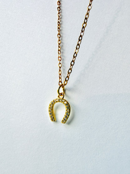 Horseshoe Charm Necklace