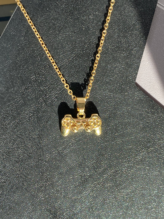 Video Game Controller Charm Necklace
